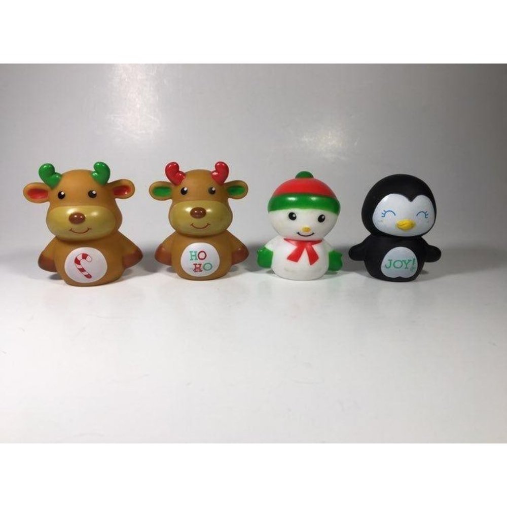2.5" Rashti & Rashti Christmas Finger Puppets Lot Of 4